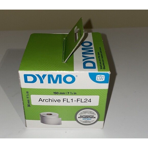 DYMO file folder labels 9/16 in x 3.7/6 In - Picture 4 of 4